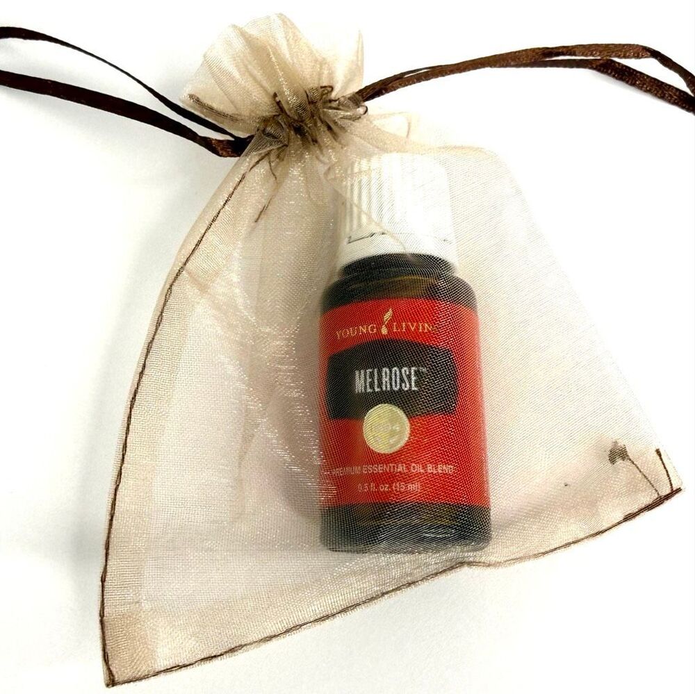 Young Living Melrose Essential Oil Blend 15 mL New With Organza Bag